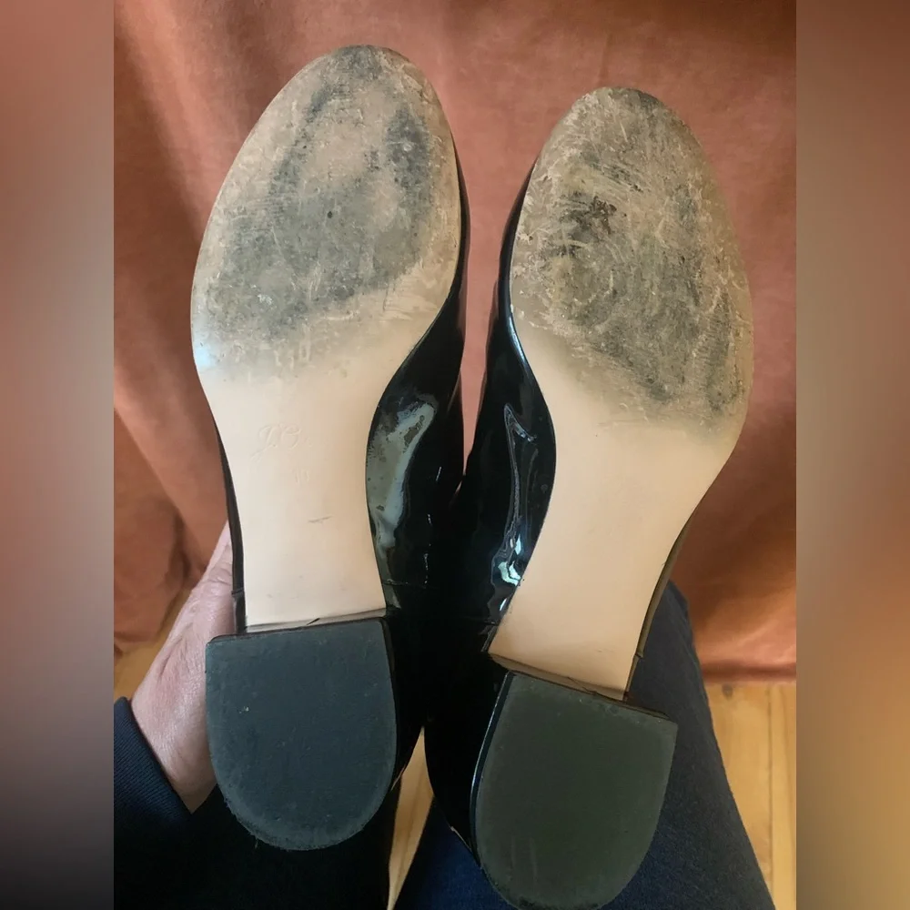 Patent leather knee-high boots - Picture 6 of 6